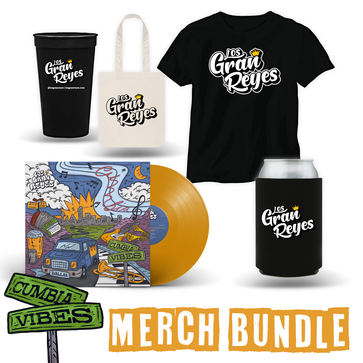 Cumbia Vibes Merch Bundle